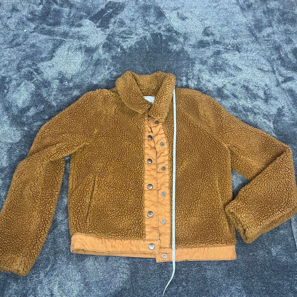 Madewell Sherpa Portland Jacket Teddy Sz  XS